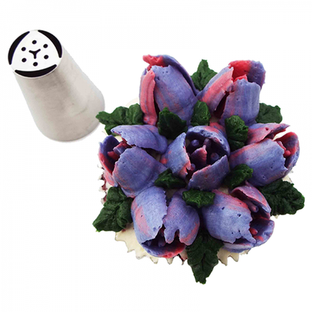 Buy Nozzle - Russian Specialty Icing Tip - 6 Petal Tulip in NZ. 