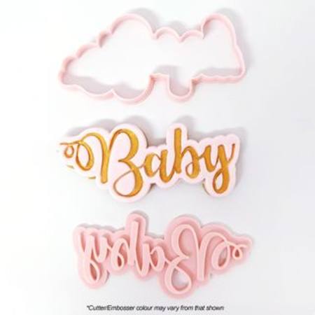 Buy Cookie Cutter Baby Font - Cutter & Embosser in NZ. 