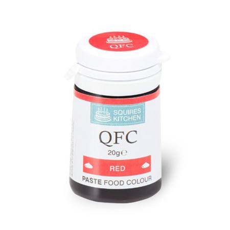 SK QFC Quality Food Colour Paste Red 20g, bbf 17/3/24