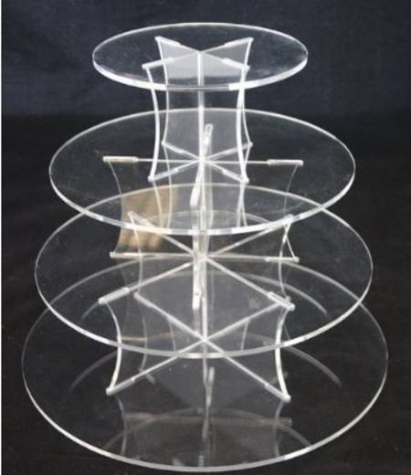 Cupcake Stand - Clear Acrylic