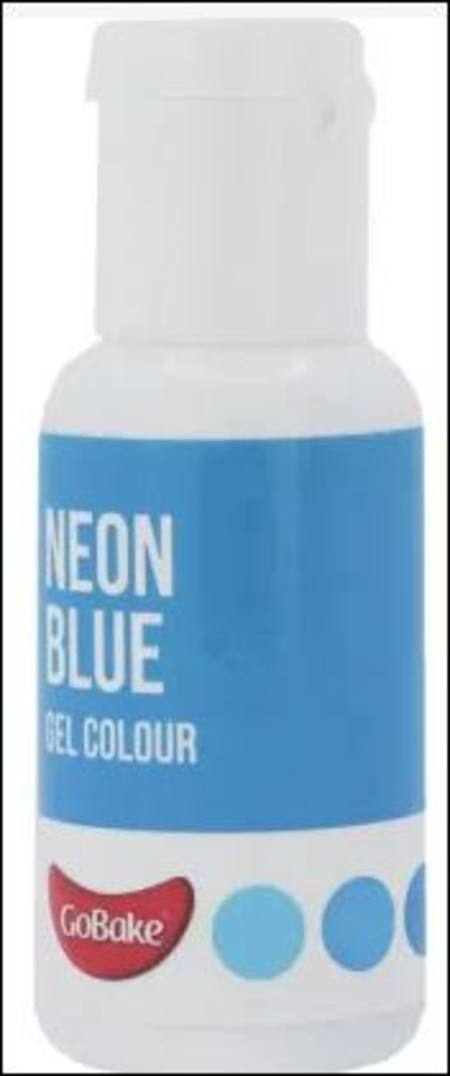 Buy Gel Colour, Neon Blue 21g in NZ. 
