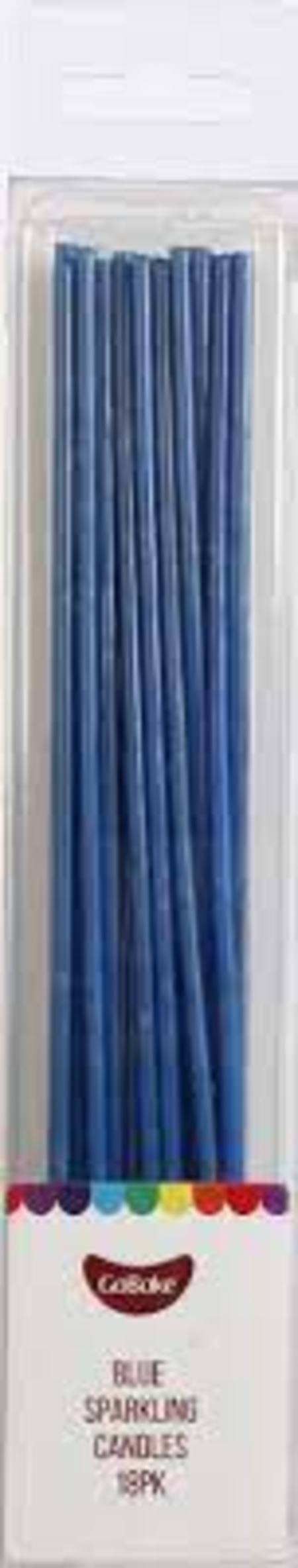 Buy Candles Sparkling - Blue Pkt of 18 in NZ. 