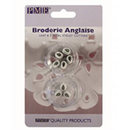 Buy Broderie Anglaise - leaf & 3 eyelet cutter in NZ. 