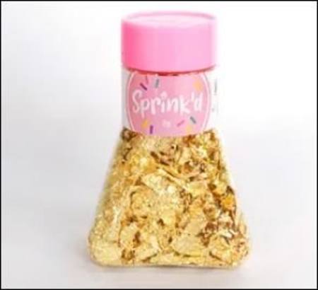 Buy Loose Gold Leaf Flakes, 2 gm - Best before 06-10-23 in NZ. 