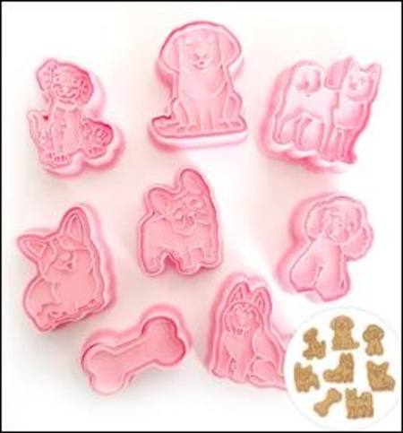 Dogs Cookie Cutters - 8 Piece
