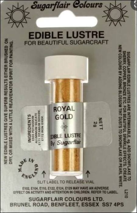 Royal gold Lustre