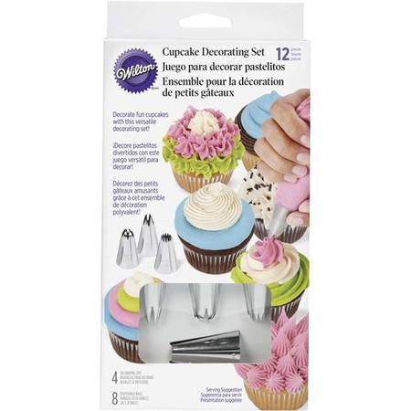 Nozzle, Cupcake Decorating Set, 12 pc