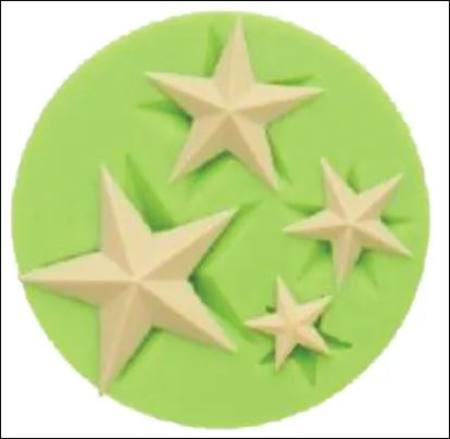 Assorted Star Silicon mould