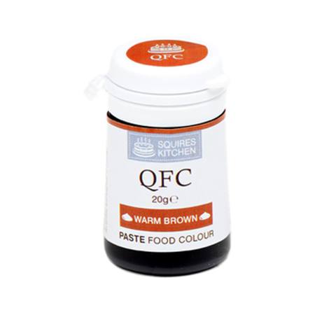 SK QFC Quality Food Colour Paste Warm Brown 20g