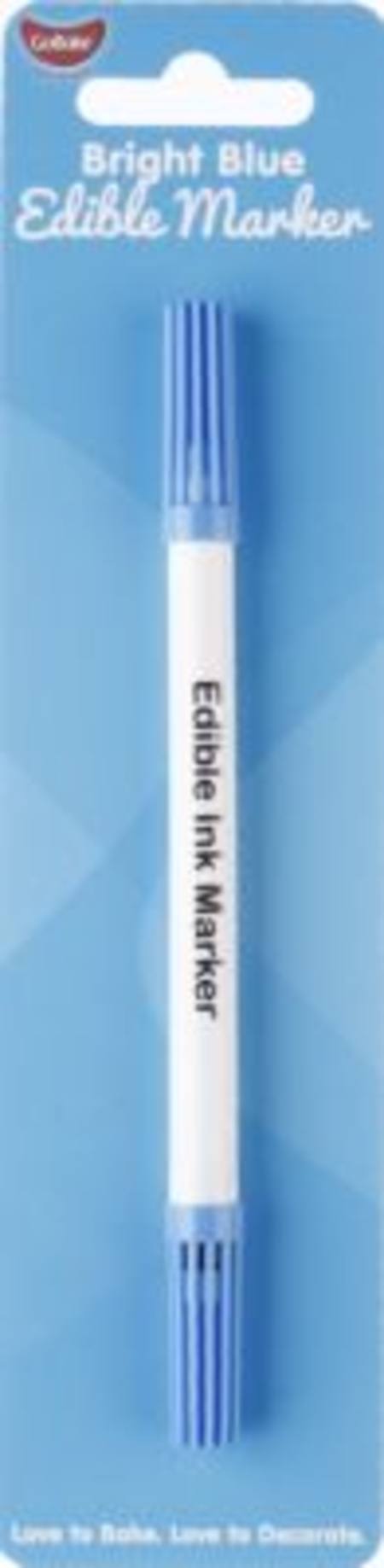 Edible Marker Pen Bright Blue