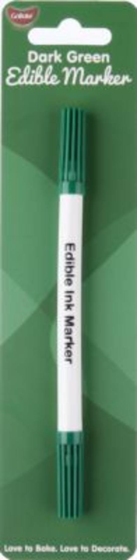 Edible Marker Pen Dark Green