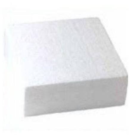 8" X 3" Square Foam Cake Dummy (210x75mm)