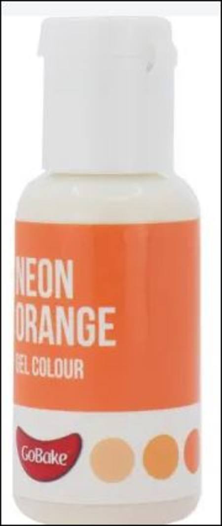 Gel Colour, Neon Orange 21g