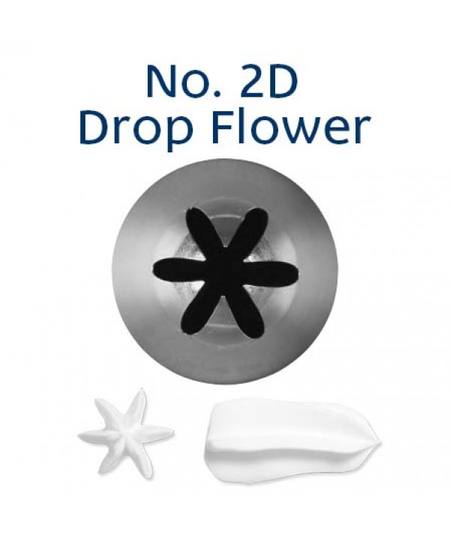 Nozzle, 2D, drop flower