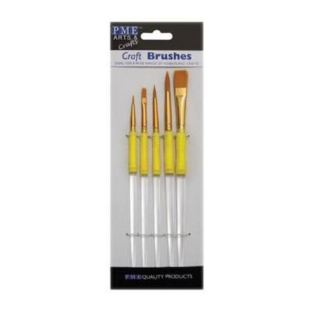 Craft Brush Set of 5