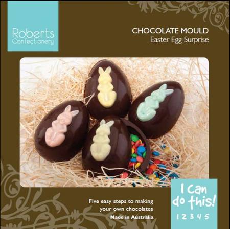 Chocolate Mould Easter Ribbon & Bunny