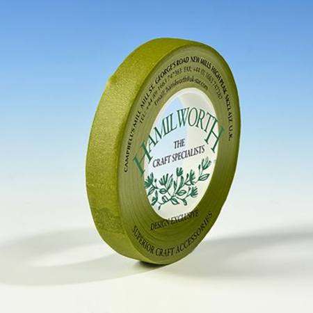 Floral Tape - Nile Green, 12 mm x 27 M