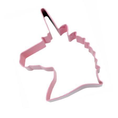 Cookie Cutter - Unicorn Head - pink