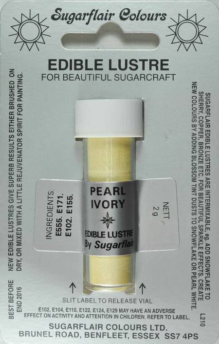 Edible Lustre  Pearl Ivory