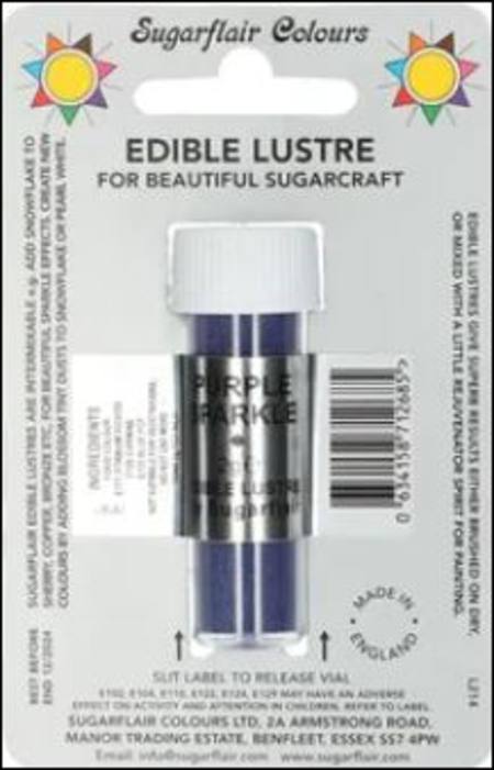 Edible Lustre  Purple Sparkle