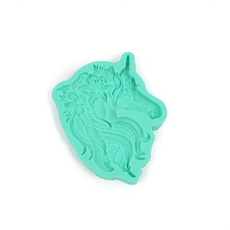 Buy FLORAL UNICORN - Silicon Mould in NZ. 