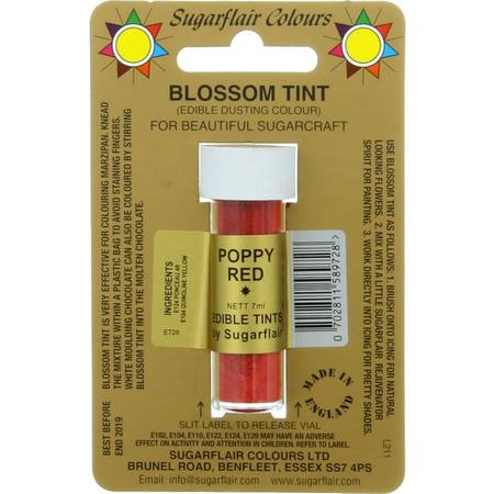 Edible Dusting colour Poppy Red