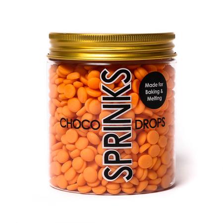 SPRINKS CHOCO DROPS - ORANGE (200G)  BBF 05/21
