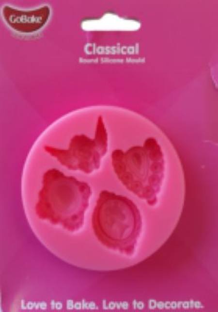 Classical - Round Silicone Mold